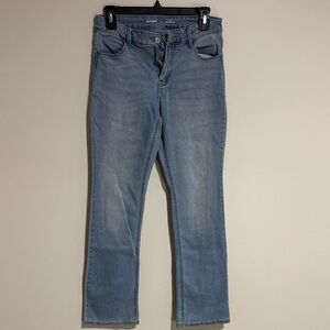 Old Navy Faded Blue Straight-Leg Jeans